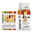 Skratch Labs Packs d'hydratation - Mélange de boisson d'hydratation, Pack de variétés (20 Packs de portion unique) - Poudre d'électrolyte développée pour les athlètes et les performances sportives, sans gluten, végétalien, casher