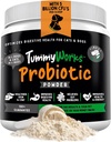 TummyWorks poudre probiotique pour chiens et chats. Probiotiques pour la santé digestive, le soutien immunitaire, la diarrhée, gaz, démangeaisons et allergies saisonnières. Avec enzymes digestives et prébiotiques. Fabriqué aux États-Unis - 160 Scoops