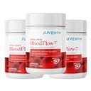 Supplément d'oxyde nitrique Juvenon BloodFlow-7 avec comptage de la nitrosigine 180 (paquet de 3)