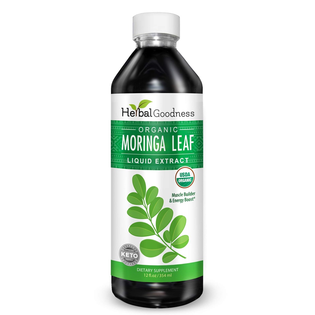 Extrait de feuille de Moringa - parent (extrait de feuille de Moringa 12oz)