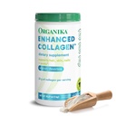 Organika Collagen Powder - for Healthy Hair, Skin, Nails, and Joints. Hydrolyzed Protein Peptides for Better Absorption- Grass-Fed, Non-GMO- Unflavoured- 2.2lbs