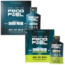 Alimentation en carburant de la grenouille Régulière & Puissance Energisée Ensemble de Shot Protéines Complètes, 15g Protéines Nano-Hydrolyzed Grass Collagen, Après l'entraînement, Sans gras et sans sucre, 22 Acides aminés, Berry, 1 oz Packets, 48 Pack