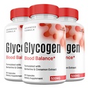 (3 Pack) Glycogen Blood Balance Capsules, Maximum Strength All Natural Premium Formula Vitamin Glyco Glycogen Supplement Pills
