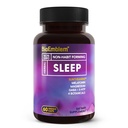 BioEmblem Aide naturelle au sommeil pour les adultes avec la mélatonine, la racine valériane, la suntheanine et plus encore