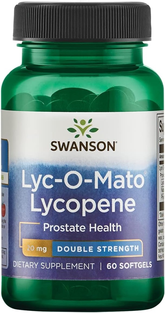 LYC-O-Mato Lycopène 20 Milligrammes 60 gels
