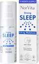 Vaporisateur Melatonin pour sommeil 2 mg (215 portions) - Vaporisateur Melatonin liquide pour sommeil, formule sublinguale à action rapide, soutient un sommeil sain - Vegan, sans OGM, Vaporisateur Melatonin pour adultes