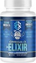 Gorilla Mind Omega-3 ElixirTM- 2210mg Huile de poisson Triglycéride ré-estérifié Forme EPA, DHA + 2 acides gras.