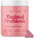 Probiotiques vaginaux premium pour les femmes – Lactobacillus cliniquement étudié Probiotique vaginal avec prébiotique et canneberge pour équilibrer PH, réduire l'odeur, le traitement urinaire et la santé féminine – 60 capsules