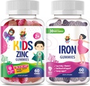 SUNNY SAM Fer Adultes avec des gommes pour enfants en vitamine C et zinc