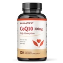 CoQ10 300mg - 120 gélules - Haute absorption - Non-OGM - Sans gluten - Coenzyme Q10 - CoQ10 gélules