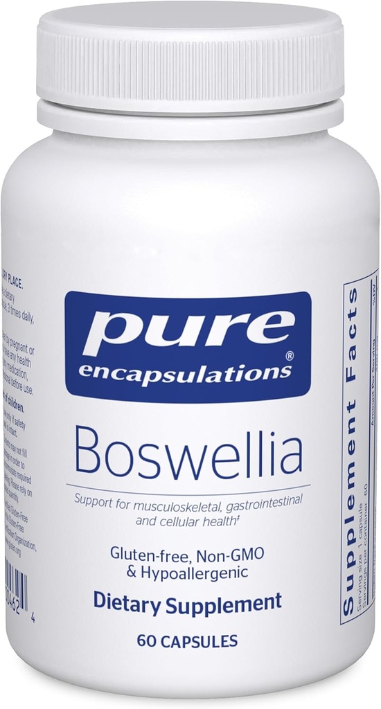 Pure Encapsulations Boswellia Supplement - for Joint Health, GI & Connective Tissue - Supports Healthy Joints & Digestive Health* - Non-GMO & Vegan - 60 Capsules