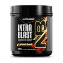 NutraBio Intra Blast Bcaa poudre amino supplément, électrolyte et mélange d'hydratation, intra, préentraînement et récupération musculaire, 20g Eaa Amino acides poudre, 5g Glutamine- New York Punch, 30 servir