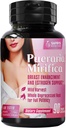 Pueraria Mirifica Capsules 2000mg Daily - Pilules d'amélioration mammaire et supplément œstrogène pour les femmes et les hommes, Pilules d'agrandissement mammaire pour les femmes et les transgenres - Enhancer mammaire de croissance mammaire