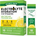 Nature's Truth Electrolyte Powder Packets (en poudre) 10 Pack (en poudre) Sans sucre