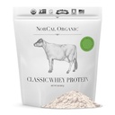 NorCal Organic - Protéine de lactosérum classique - 100% gazonné et gazonné - UNFLAVORED - Sans lécithine - en vrac de 2 lb