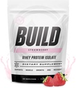 Outwork Nutrition Whey Isolate Protein Powder - Accelerates Muscle Building & Recovery - Low Lactose, Gluten-Free - Post Workout Supplement - Enhanced Protein Synthesis, Strawberry, 1.8lbs