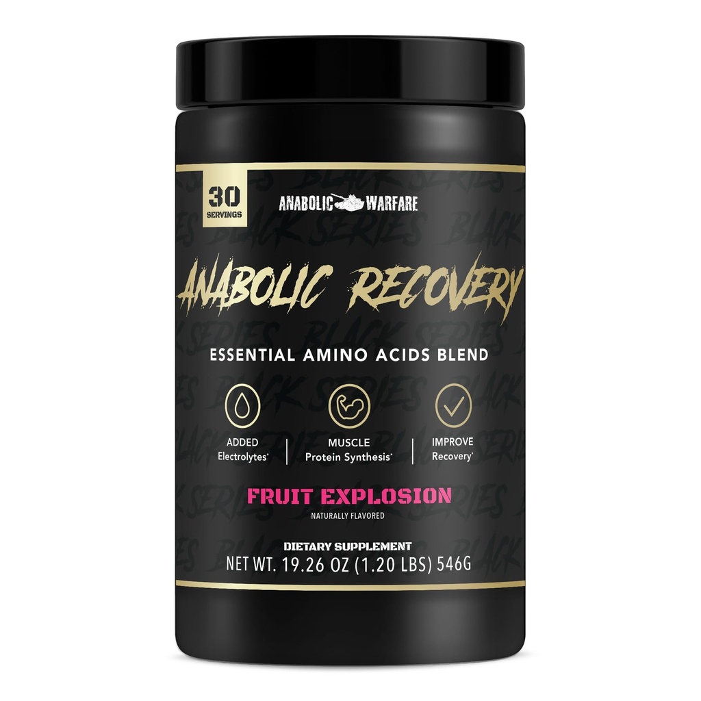 Anabolic Recovery, Essential Amino Acids, Post Workout Recovery, Premium Hydration, Build Muscle* (Fruit Explosion, 30 Servings)