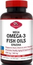 Les laboratoires olympiques Mega Omega 3 Huiles de poisson, 60 sévings, 3148