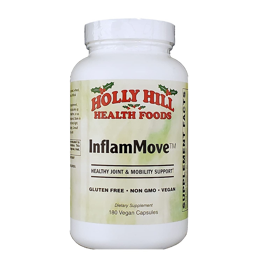 Holly Hill Health Foods, Inflammove (Healthy Joint & Mobility Support*), 180 capsules végétales