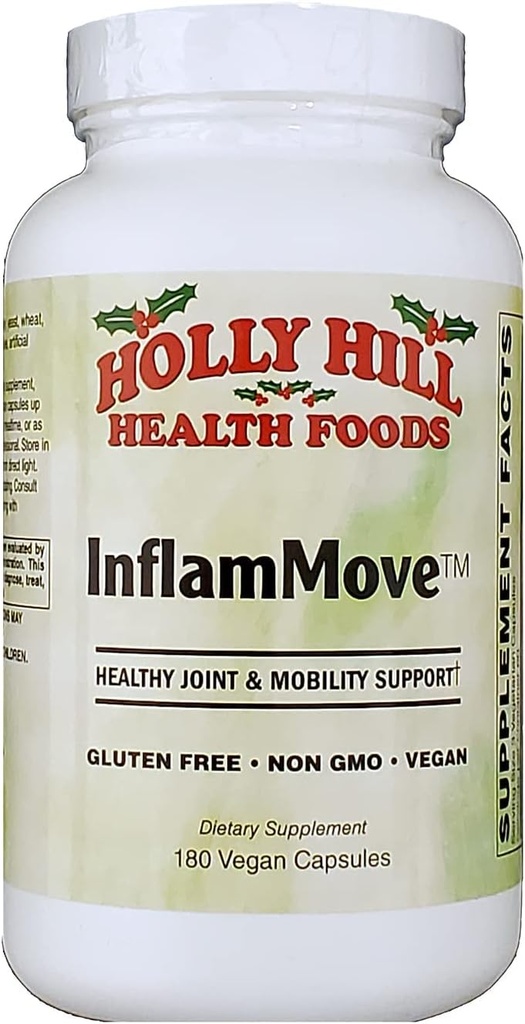 Holly Hill Health Foods, Inflammove (Healthy Joint & Mobility Support*), 180 capsules végétales
