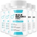 (5 Pack) Men Balance Pro Capsules, M.E.N Max Triple Action Formula Capsulas Pills Mens Multivitamins Premium All Natural Advanced Maximum Strength Health Wellness Supplement Support Reviews (300 ct)