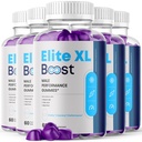 (5 Pack) Elite XL Boost Gummies, Elite XL Boost Gummies for Men with All Natural Ingredients, Advanced Maximum Strength Supplement Support Your Active Lifestyle Naturally with Vitamins (300 Gummies)