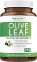 Super Strength Olive Leaf Extract Capsules - Vegan Non-GMO 750mg Extrait d'olive avec 20% Oleuropein Antioxydant Supplément pour Immunity Skin and Heart Health Support - Fabriqué aux États-Unis (4 mois d'approvisionnement)