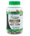 Pure Moringa Capsules - 800mg haute puissance, 100% naturel, supplément pour l'énergie, le soutien immunitaire et le boost antioxydant, 120 capsules