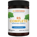 Dr Christianson RS Complet - Poudre d'amidon résistant à la farine de banane verte biologique - Supplément en poudre de fibre sans OGM et sans lait - Le métabolisme réinitialise la diète (30 portions / 300g)