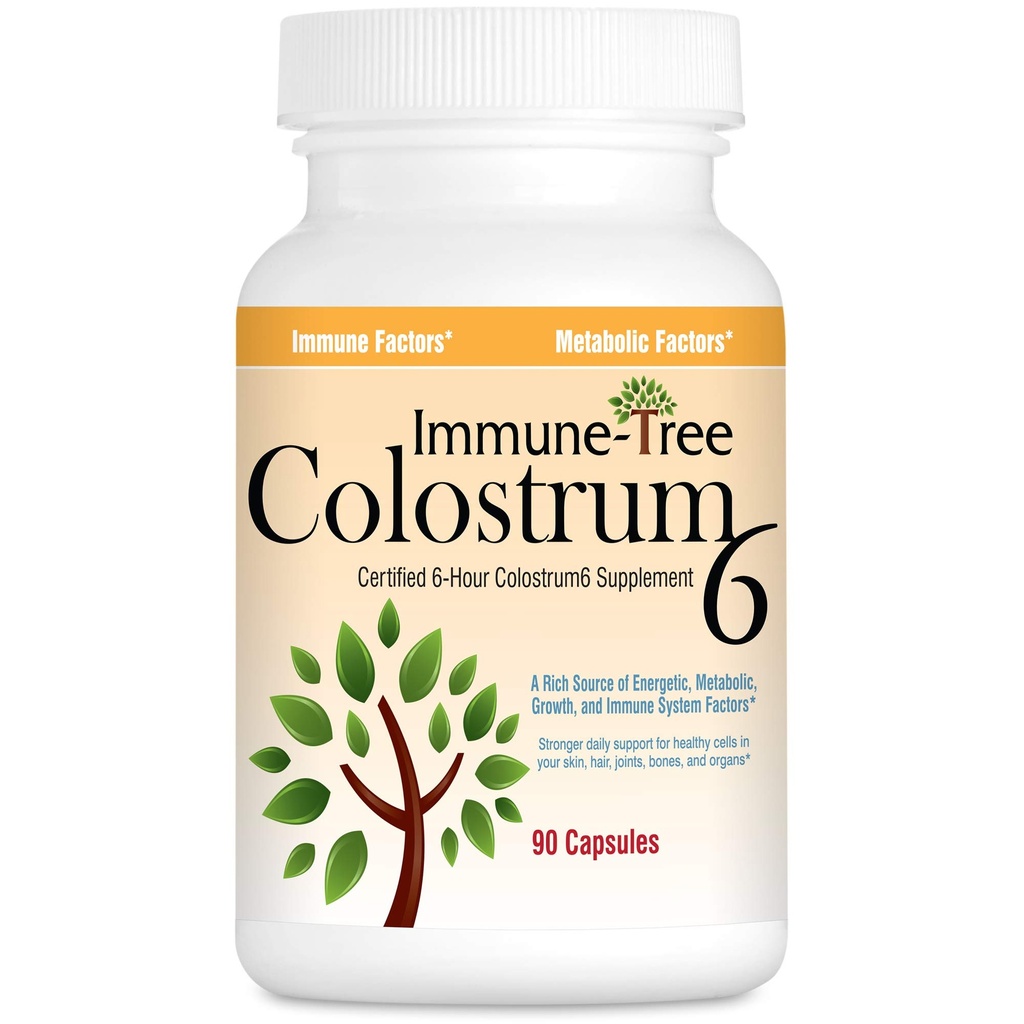 100% Pure Bovine Colostrum (Grass-Fed) | High IgG for Immune Support & Gut Health | Anti-Aging | Colostrum Supplement for Adults & Kids | 90 Capsules | 30 Servings