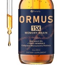 Ormus Golden Oil Monoatomic - Brain Supplement for Memory & Focus | Supports Mental Clarity, Deeper Thinking, Dream Clarity & Calmer Sleep | 2 fl oz | Gluten Free