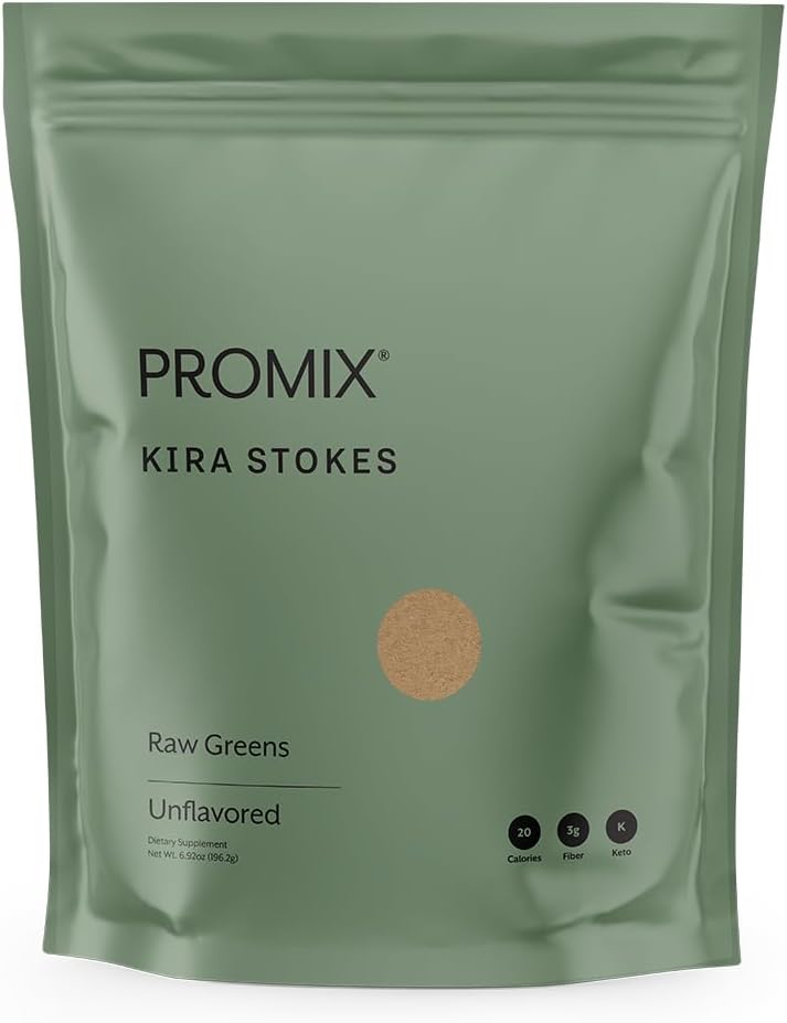 ProMix Nutrition Greens crus Superfood Blend - Alfalfa germé, Blé, Ashwagandha et Rhodiola - 30 portions