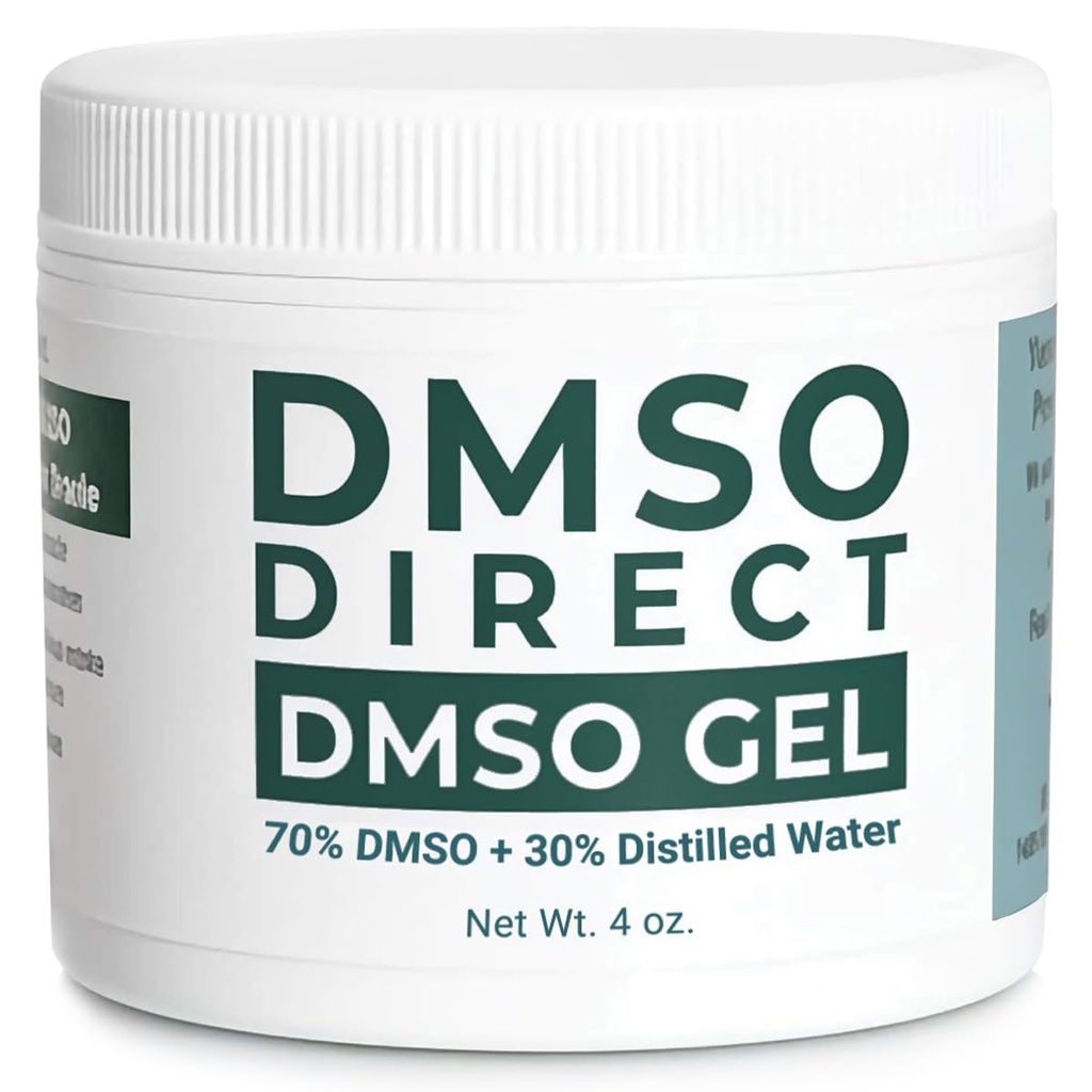 DMSO Gel 70/30 – 99.99% Pure Pharmaceutical Grade Dimethyl Sulfoxide & Water 4 oz