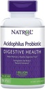 Natrol Acidophilus 100mg Capsules, non aromatisées, violettes, 150 Compte, boîte de 3