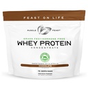 Poudre de concentré de protéines de lactosérum, toute la pâte naturelle, sans hormones, élevée en poudre de protéines de lactosérum pour les femmes et les hommes, propre, sans OGM et sans gluten - chocolat, 5lb