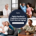 Brain Fuel+ DMAE Blend Memory Supplement pour Focus, Mood, Mental Energy for Busy Men & Women - 60 Capsules, Fabriqué aux États-Unis