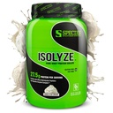 Espèce Nutrition Isolyze Poudre de protéines de lactosérum, 100 % d'isolat de lactosérum pour la musculation, 27,5 g de protéines par scoop, pas de sucre et faible en gras (Vanilla Ice Cream, 22 portions)