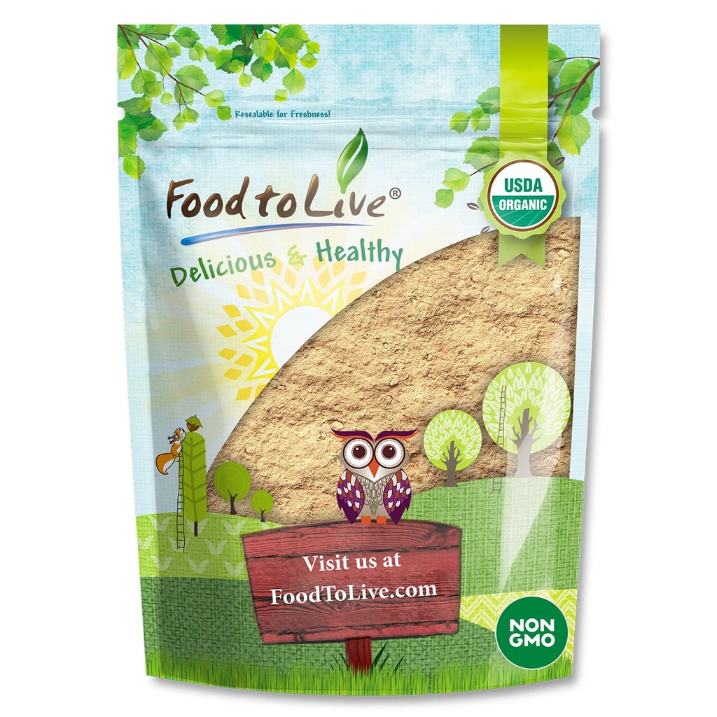 Food to Live Organic Tri-Color Maca Powder Blend, 8 Ounces Red, Yellow and Black Maca for Energy, 100% Natural Superfood, Perfect for Baking and Smoothies, Non-GMO, Vegan, Kosher, Bulk