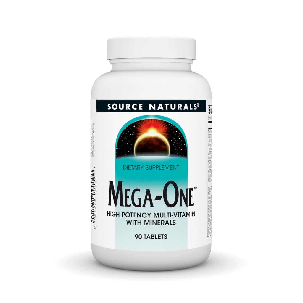 Source Naturals Mega-One Multi-Vitamin with Minerals* - 90 Tablets