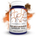 Nootropics Dépôt Tigre Lait Capsules de Champignons (300mg) 60 Comte (Lignosus rhinocerus Sclerotium)