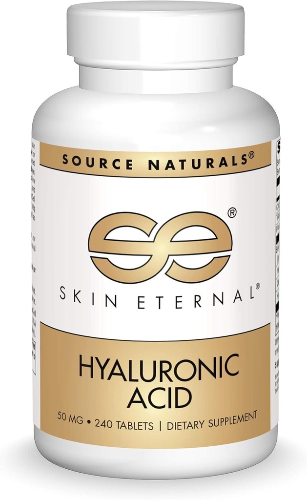 Source Naturels Peau Acide Hyaluronique Éternel, 50 mg - 240 comprimés