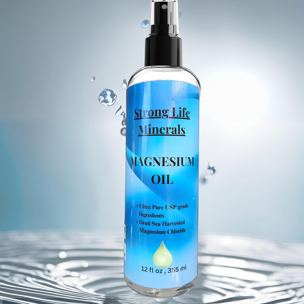 Libérer la puissance Extra Strength Magnesium Body Spray 100% Bio Fabriqué aux États-Unis Comparer à sept minéraux et minéraux anciens. Le pouvoir du magnésium peut changer votre vie.