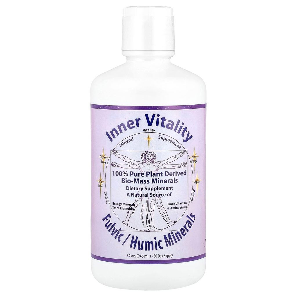 Morningstar Minéraux Vitalité Intérieure, Minéraux Fulvic/Humique, 32 oz (946 ml)