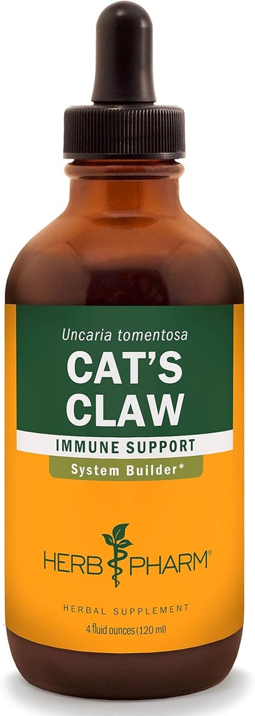 Herb Pharm Cat's Claw (UNA de Gato) Extrait pour le support du système immunitaire - 4 Ounce