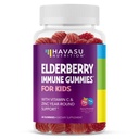Gummies pour les enfants avec du zinc et de la vitamine C - Supplément de soutien immunitaire pour les enfants - 60 Comte, Vegan, Berry Flavor - Défense quotidienne pratique avec des antioxydants et des nutriments essentiels