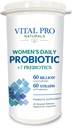Vital Pro Naturals - Women's Daily Probiotic Plus Prebiotics 30 Capsules