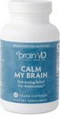 Dr Amen BrainMD Calm My Brain - 90 Capsules Vegan - Formule à action rapide avec Magnésium, Ashwagandha & L-Theanine - 30 portions