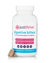 Just Thrive Digestive Bitters Supports Digestion, GLP-1, Eases Bloating, Gut Health, Metabolism & Nutrient Absorption 12 Herbal Extracts 180 Caps