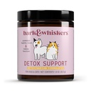 Bark & Whiskers Detox Support - Aide à soutenir la fonction saine du foie et du rein - Mélange à base de plantes avec chardon de lait biologique et thé vert - 1,8 oz