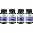 Swanson Copper Tablets, Chelated Copper Supplement, 2 mg, 300 Count